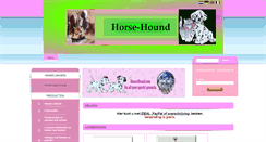 Desktop Screenshot of horse-hound.com